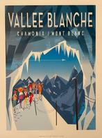 Monsieur Z - Affiche de Tourisme Chamonix / Mont Blanc - La