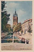 DELFT - Oude Delft met Oude Kerk, Verzenden, Gelopen