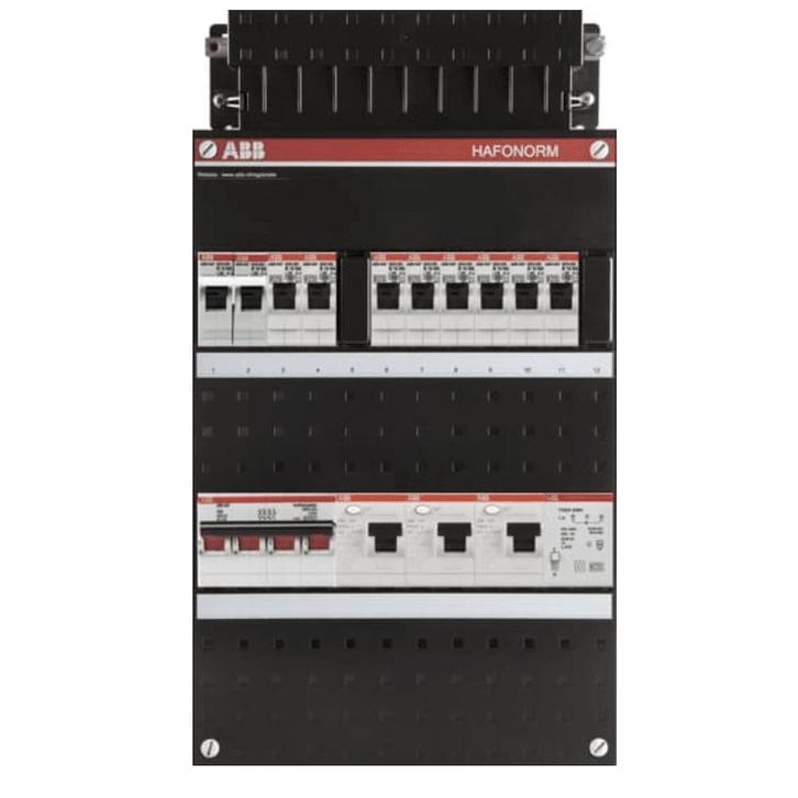 ABB busboard groepenkast 3 fase 8 groepen + fornuisgroep +, Doe-het-zelf en Verbouw, Elektra en Kabels, Ophalen of Verzenden