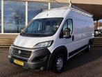 Fiat Ducato 35 2.3 MJ 140 PK L4H3 EURO 6, Stof, Gebruikt, Euro 6, Wit