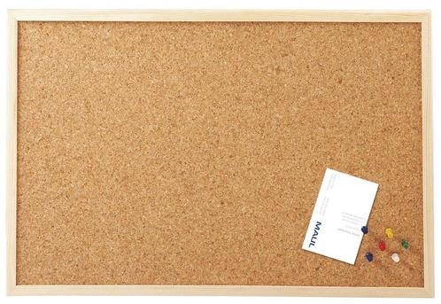 MAUL MAUL - prikbord  kurk met houten frame  - 60x100cm, Zakelijke goederen, Partijgoederen en Retail | Verpakking en Verzending