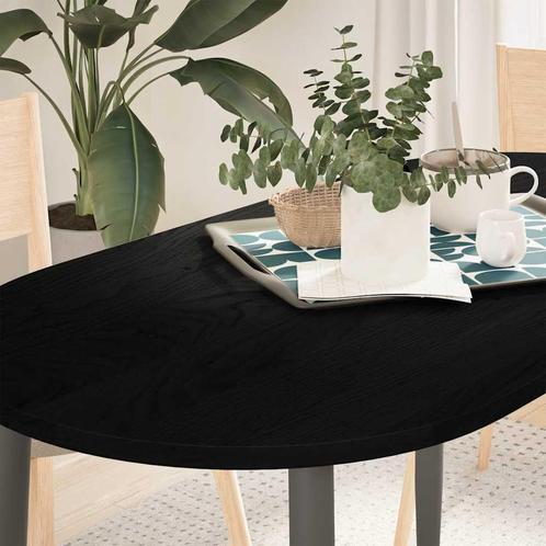 vidaXL Tafelblad 120x60x2 cm ovaal massief eikenhout, Huis en Inrichting, Tafels | Eettafels, Nieuw, Verzenden