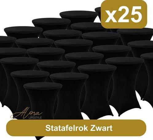 Statafelrok zwart 80 cm - per 25 (Diverse artikelen, Merken), Kinderen en Baby's, Speelgoed | Actiefiguren, Nieuw, Ophalen of Verzenden