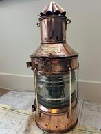 Navigation lamp - Koper, Messing, Glas, Antiek en Kunst