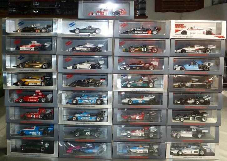 Spark Formule 1 F1 1:43 schaalmodellen te ruil/koop, Hobby en Vrije tijd, Modelauto's | 1:43, Auto, Nieuw, Overige merken, Ophalen of Verzenden