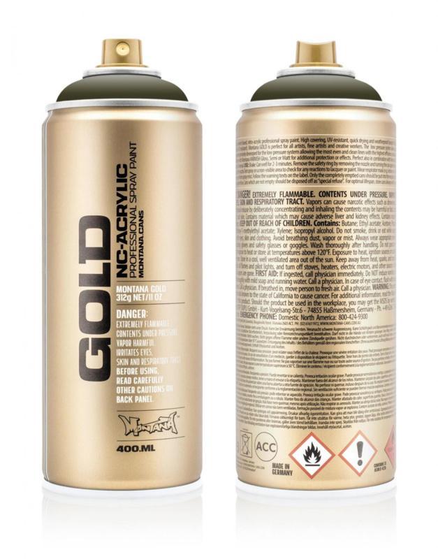 Montana Gold G1170 Nato 400 ml, Doe-het-zelf en Verbouw, Verf, Beits en Lak, Nieuw, Ophalen of Verzenden