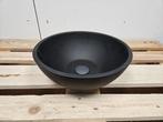 Waskom Arcqua Prince Opbouw 38 x 14 cm Rond Mat Zwart, Huis en Inrichting, Badkamer | Badkamermeubels, Ophalen of Verzenden, Nieuw