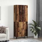 vidaXL buffetkast 2 pcs Oud hout Bewerkt hout, Minder dan 50 cm, Verzenden, Nieuw, Minder dan 100 cm