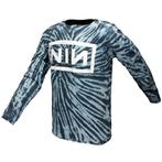 Nine Inch Nails Logo Dip Dye Longsleeve T-Shirt - Officiële, Verzenden, Nieuw