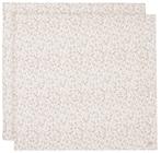 Jollein Bloomy 115 x 115 cm Hydrofiel Multidoek 2 Stuks, Kinderen en Baby's, Badjes en Verzorging, Verzenden, Nieuw