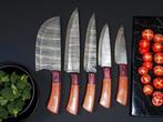 Smoked Blades - Keukenmes - Chefs knife - De handgrepen van, Antiek en Kunst