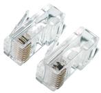 RJ45 CAT5e Netwerk Stekker - per stuk, Computers en Software, Pc- en Netwerkkabels, Verzenden, Nieuw