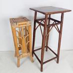 Plantentafel (2) - Rattan, rattan webbing - Vintage, Antiek en Kunst