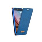 Galaxy S8 Flip Cover - Canvas Flexi Blue Jeans - Forcell, Nieuw, Ophalen of Verzenden