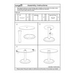 Brix Faye Almond 60 cm-31474, Huis en Inrichting, Tafels | Sidetables, Ophalen of Verzenden, Nieuw