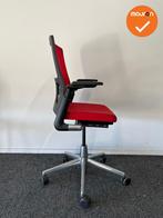 Ahrend 2020 Verta bureaustoel - refurbished - rode stofferin, Werkplek, Ophalen of Verzenden, Gebruikt, Stoel