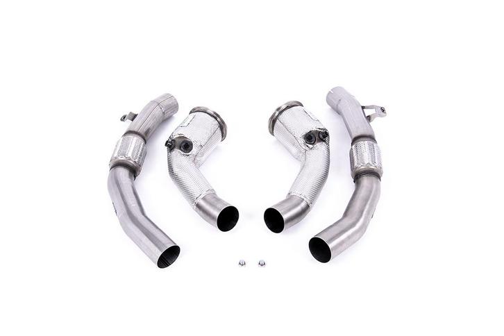 Downpipes met grote boring en Hi-Flow Sports Cats | Audi RS6, Auto-onderdelen, Uitlaatsystemen, Nieuw, Verzenden