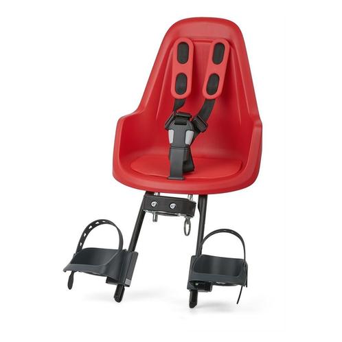 Bobike Mini One Strawberry Red Voorstoeltje, Fietsen en Brommers, Fietsaccessoires | Fietsstoeltjes, Nieuw, Verzenden