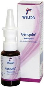 WELEDA GENCYDO NEUSSPRAY BIJ POLLEN IN DE LUCHT SPRAY 20 ML, Diversen, Verzenden, Nieuw