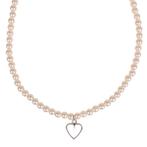 Parelketting Ivoorkleurige Imitatie Parels 6mm - Kindermaat, Ophalen of Verzenden, Nieuw