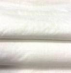 Prestigieus puur linnen mengsel stof, wit, consistent en