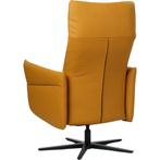 Leren Relaxfauteuil Ease - Medium - Toledo Leer Leem - Ster, Huis en Inrichting, Fauteuils, Nieuw, Ophalen of Verzenden, Relaxfauteuil Ease - Medium - Toledo leer Leem - Stervoet zwart past perfect in uw interieur als u woonstijl: Industrieel, Modern is.