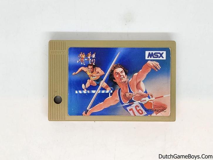 MSX - Sony Hitbit - Track & Field II, Spelcomputers en Games, Spelcomputers | Overige, Gebruikt, Verzenden