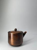 Theepot - Handgemaakte pruimen- en nachtegaal-kyusu/theepot