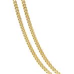 Gouden lengtecollier gourmet 49.5 cm 14 krt, Sieraden, Tassen en Uiterlijk, Kettingen, Ophalen of Verzenden, Nieuw