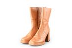 Omoda Enkellaarzen in maat 39 Oranje | 10% extra korting, Kleding | Dames, Schoenen, Overige kleuren, Verzenden, Omoda, Lage of Enkellaarzen