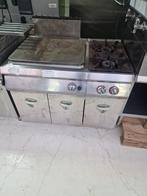 Doorkookplaat met 2 pits fornuis 105x70x90, Zakelijke goederen, Horeca | Keukenapparatuur, Ophalen of Verzenden, Gebruikt