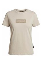 Napapijri T-shirt in maat S Beige, Kleding | Dames, Napapijri, Verzenden, Zo goed als nieuw, Beige