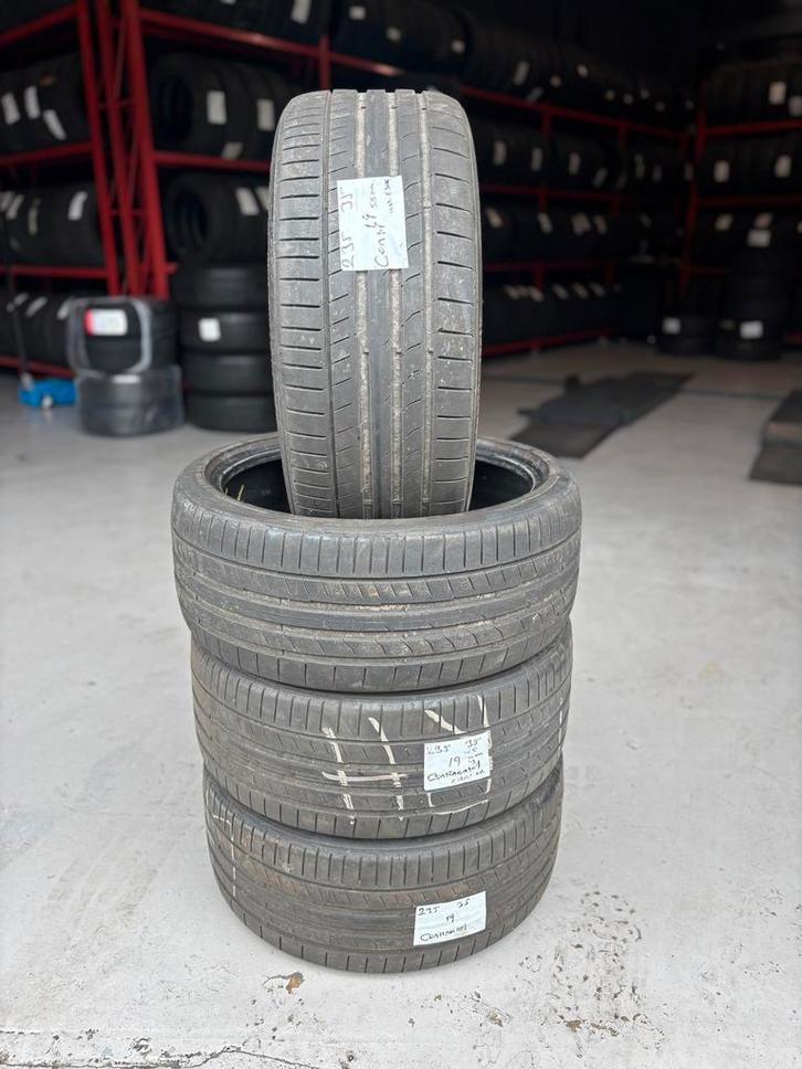 235/35/19 CONTI SPORTCONTACT5 5,5/4MM 4 STUKS 300,- (2019), Auto-onderdelen, Banden en Velgen, 19 inch, BOVAG lid, Stiba lid, Erkend duurzaam