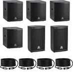 Devine Onyx 15A (2x) + 12SA (4x) set, Verzenden, Nieuw