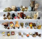 Div. fabr. - Beeldje - Collectie uilen beeldjes (55) -, Antiek en Kunst