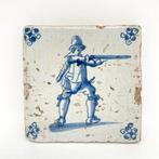 Tegel (3) - Antieke 17e eeuwse tegels - 1600-1650, Antiek en Kunst