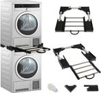 Olvy Tussenstuk Wasmachine en Droger - Stapelkit - Universee, Verzenden, Zo goed als nieuw