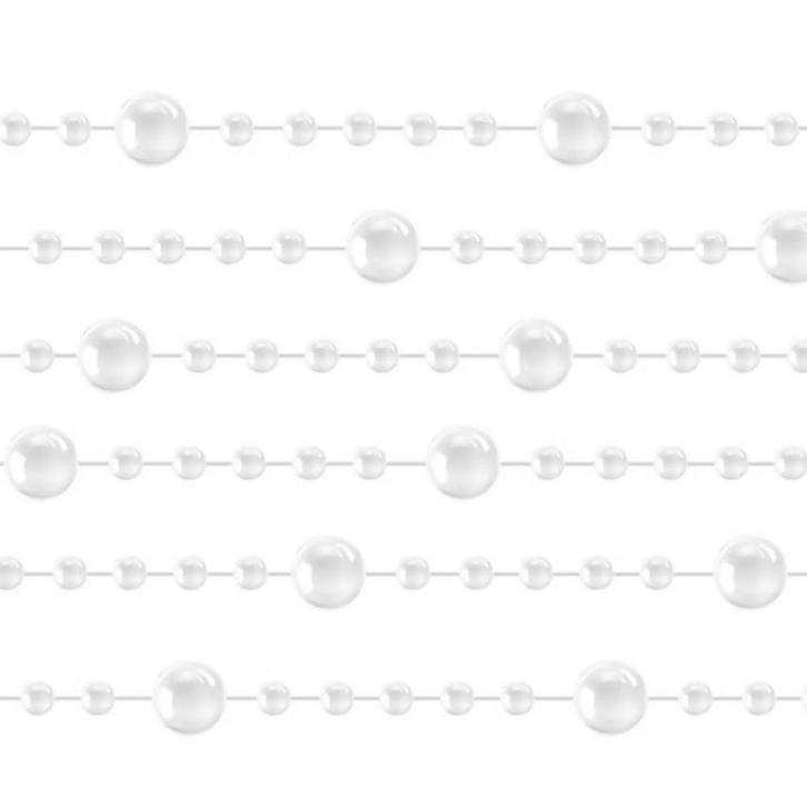 Ruhhy Kerstslinger met Parels 5m - Voeg Elegantie toe aan..., Diversen, Kerst, Nieuw, Ophalen of Verzenden