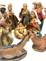 Made in Italy - Beeldje, Grote kerstgroep (9) - 21 cm -, Antiek en Kunst