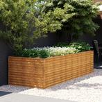 vidaXL Plantenbak verhoogd 290x100x69 cm cortenstaal, Tuin en Terras, Bloembakken en Plantenbakken, 100 cm of meer, Verzenden