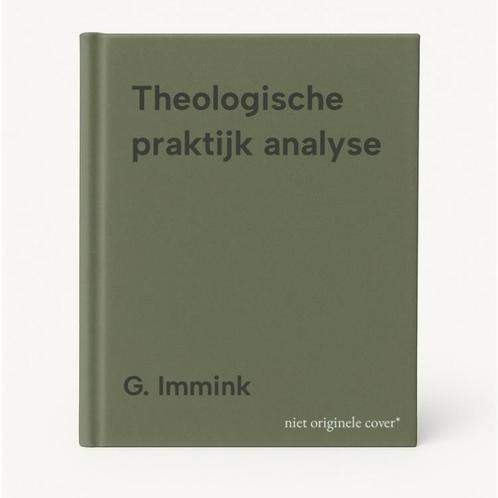 Theologische praktijk analyse 9789072235275 G. Immink, Boeken, Overige Boeken, Gelezen, Verzenden