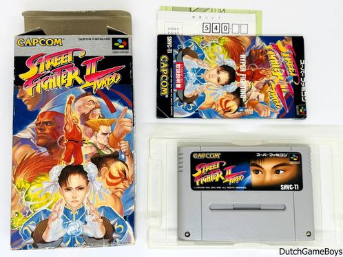 Super Famicom - Street Fighter II - Turbo, Spelcomputers en Games, Games | Nintendo Super NES, Gebruikt, Verzenden