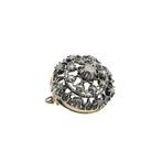 Antiek gouden broche met diamanten ca. 0,27 ct., Sieraden, Tassen en Uiterlijk, Broches, Gebruikt, Overige kleuren, Ophalen of Verzenden