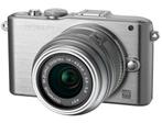 Olympus Pen E-PL3 Systeemcamera + 14-42mm Lens - Zilver, Verzenden, Zo goed als nieuw