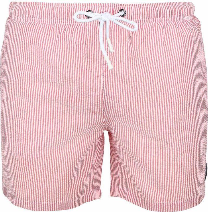 Suitable Zwembroek Stripe Seersucker Rood maat XL Heren, Kleding | Heren, Broeken en Pantalons, Rood, Nieuw, Maat 56/58 (XL), Verzenden