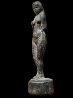 Oud-Romeins Brons Stunning Young Aphrodite Statue, Antiek en Kunst