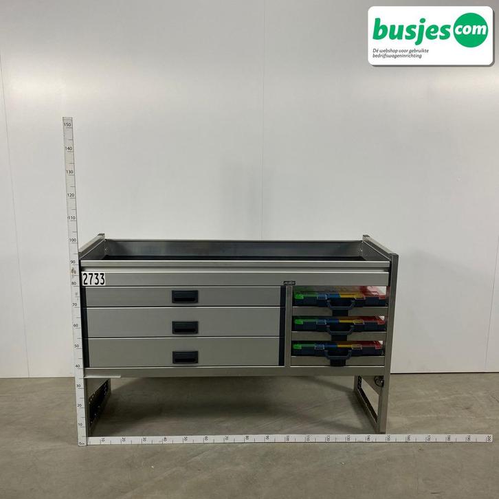 Aluca bedrijfswageninrichting 1500x520x950mm (2733), Auto diversen, Overige Auto diversen, Ophalen of Verzenden