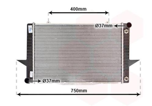 RADIATOR VOOR VOLVO 850 1991-1997 8601000, Auto-onderdelen, Airco en Verwarming, Nieuw, Ophalen of Verzenden