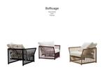 B&B Italia - Mario Bellini - Fauteuil - Softcage - NUOVA