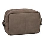 Salted Leren Dames Schoudertasje Camerabag - Nubuck - Taupe, Sieraden, Tassen en Uiterlijk, Tassen | Schoudertassen, Overige merken